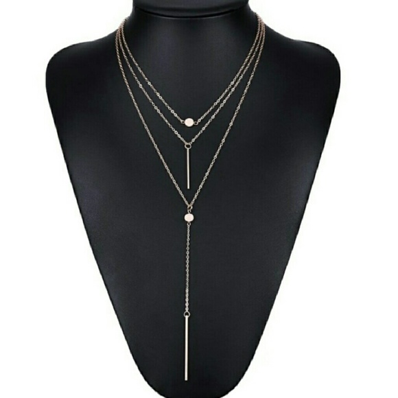 πΏ 3 Layer Dainty Choker Necklace π - Picture 3 of 7